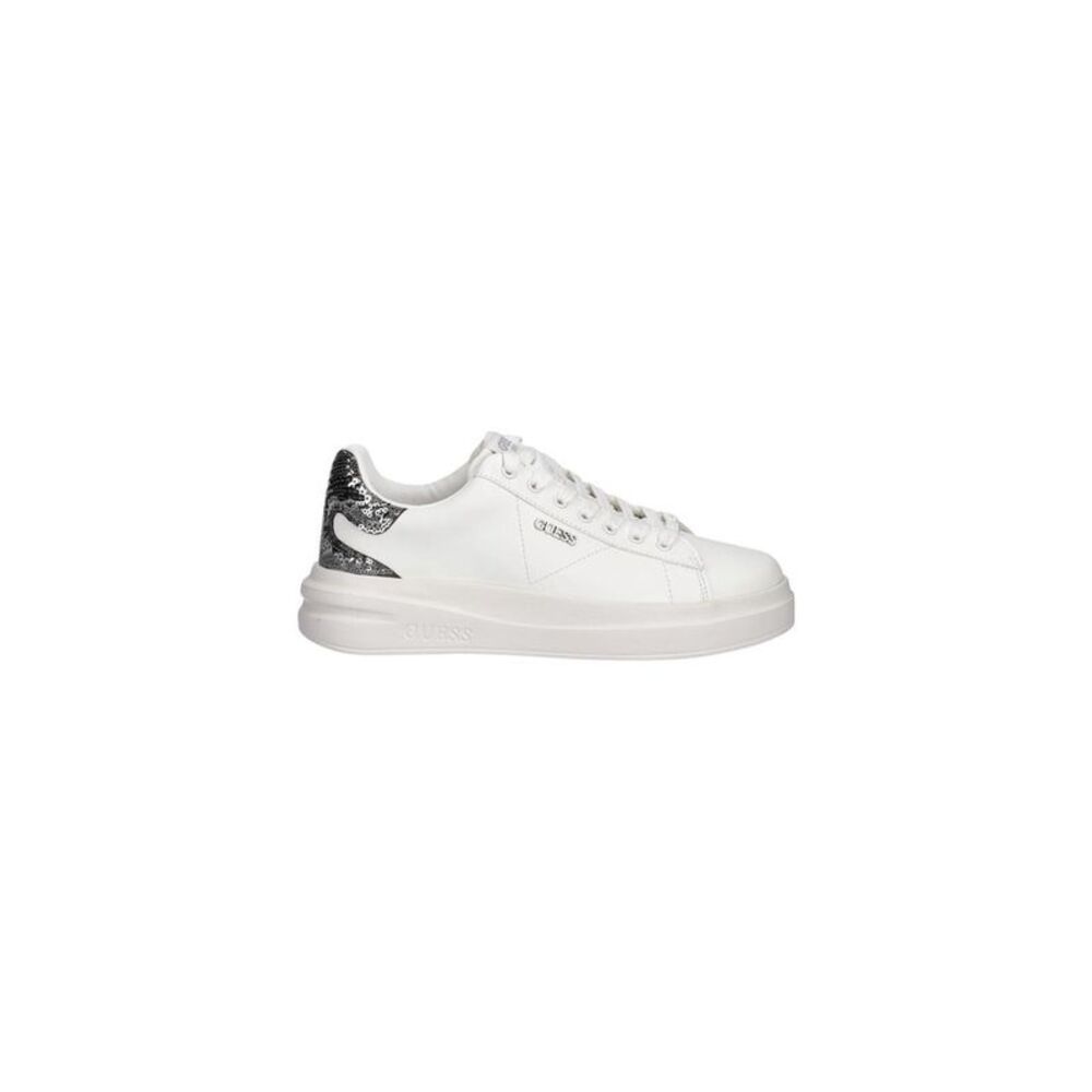 Guess Silver Leather Women's Sneakers